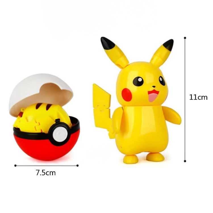 Pokébola Surpresa com Mini Pokémon Colecionável