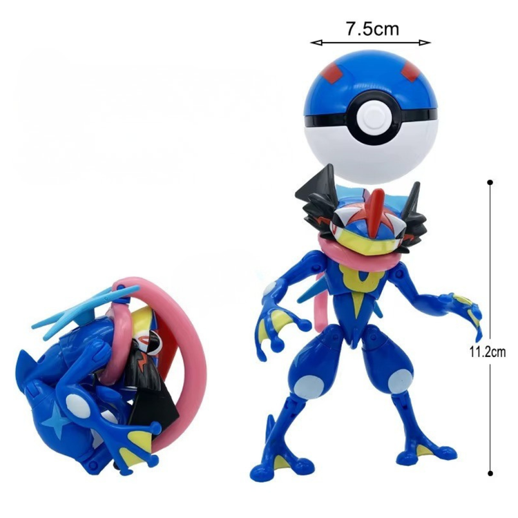 Pokébola Surpresa com Mini Pokémon Colecionável