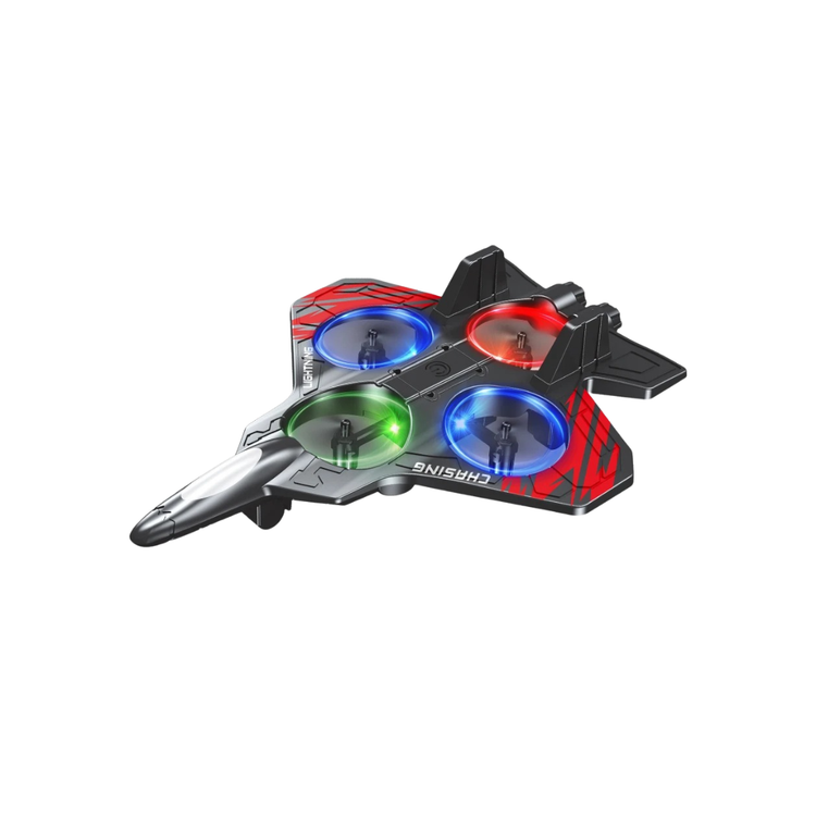 Drone de Combate RC Espuma com Luzes LED
