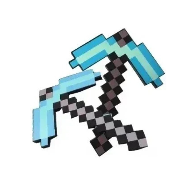 Combo Ferramentas Lendárias Minecraft – 2 Peças Surpresa!
