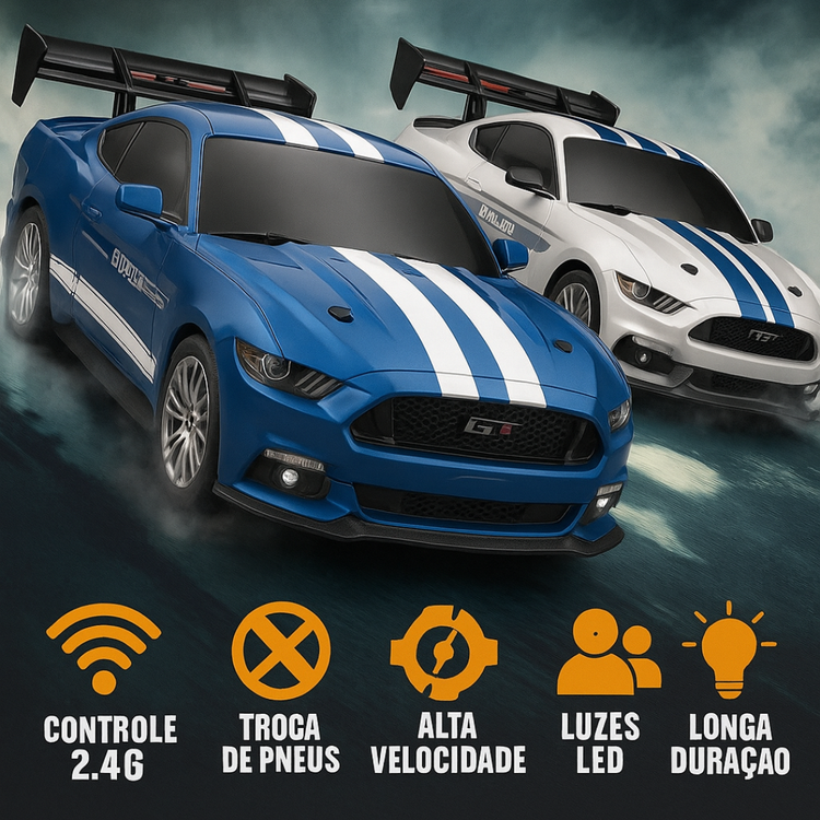 Carro de Corrida e Drift RC 4WD