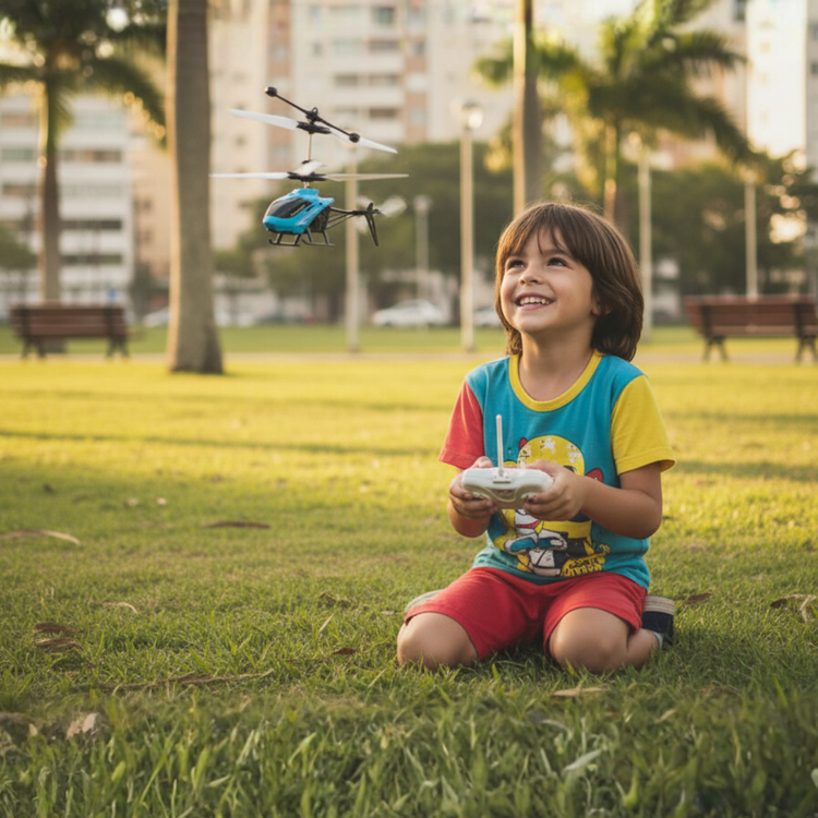 Helicóptero Drone Controle Remoto