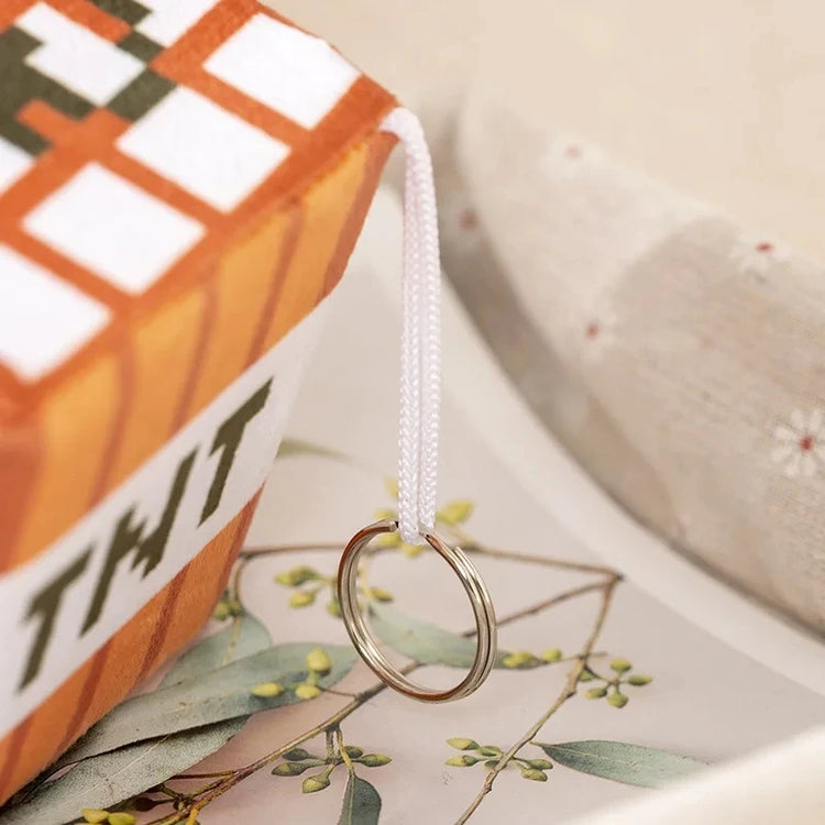 Bloco Minecraft de Pelúcia