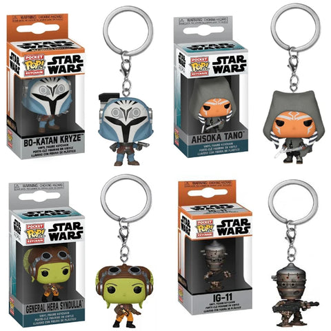 Chaveiro Funko Pop Mini Figuras Star Wars