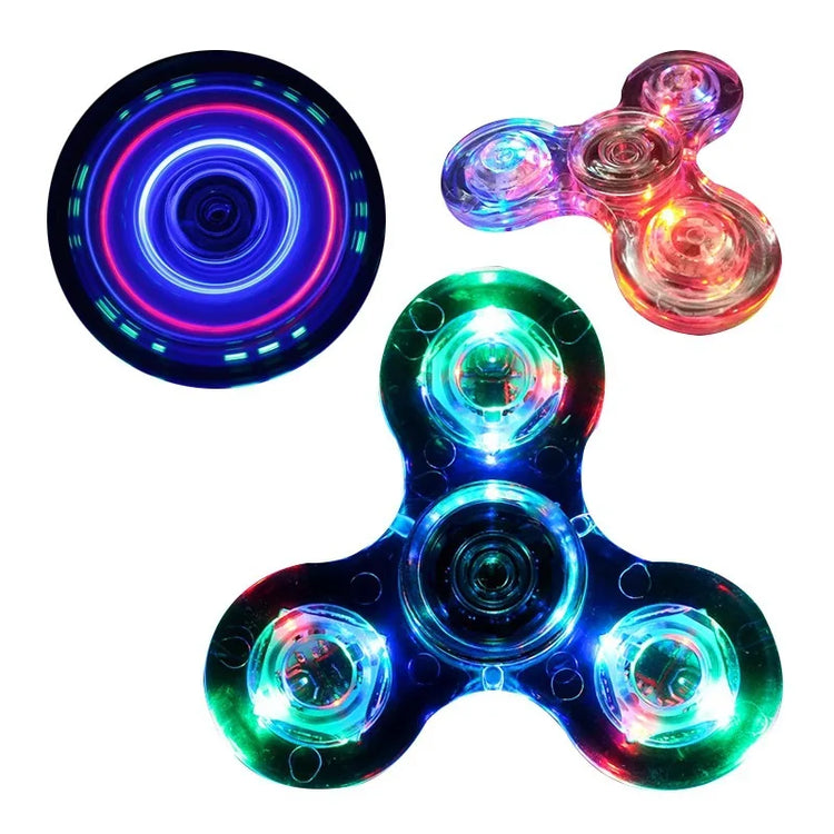 Fidget-Spinner com LED Antiestresse