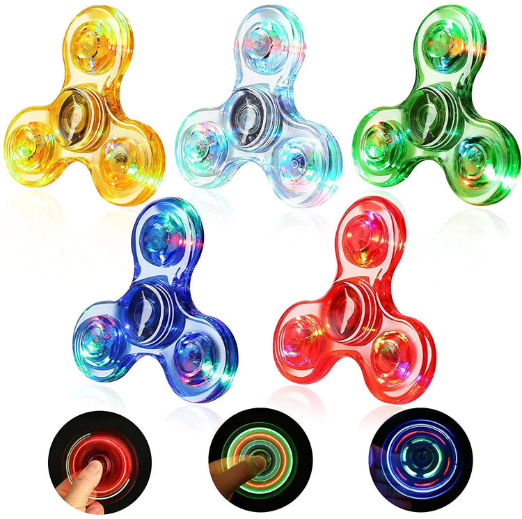 Fidget-Spinner com LED Antiestresse