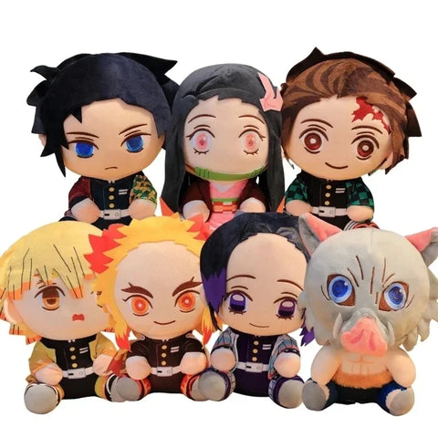 Pelúcias Demon Slayer Chibi