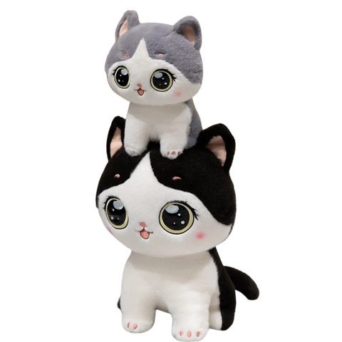 Gatinho de Pelúcia Olhos Gigantes