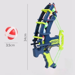 Arco e Flecha Alvo Dinossauro com Bolinhas Adesivas