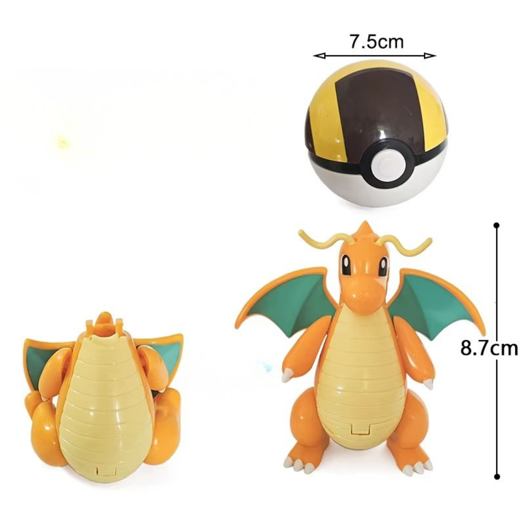 Pokébola Surpresa com Mini Pokémon Colecionável