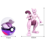 Pokébola Surpresa com Mini Pokémon Colecionável