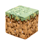 Bloco Minecraft de Pelúcia