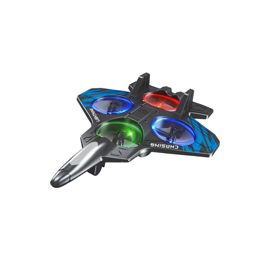 Drone de Combate RC Espuma com Luzes LED