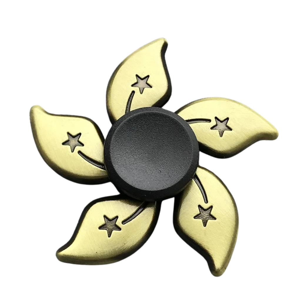 Spinner Metálico Bronze Antiestresse