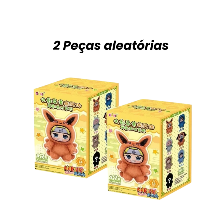 Pelúcia Labubu Naruto Shippuden