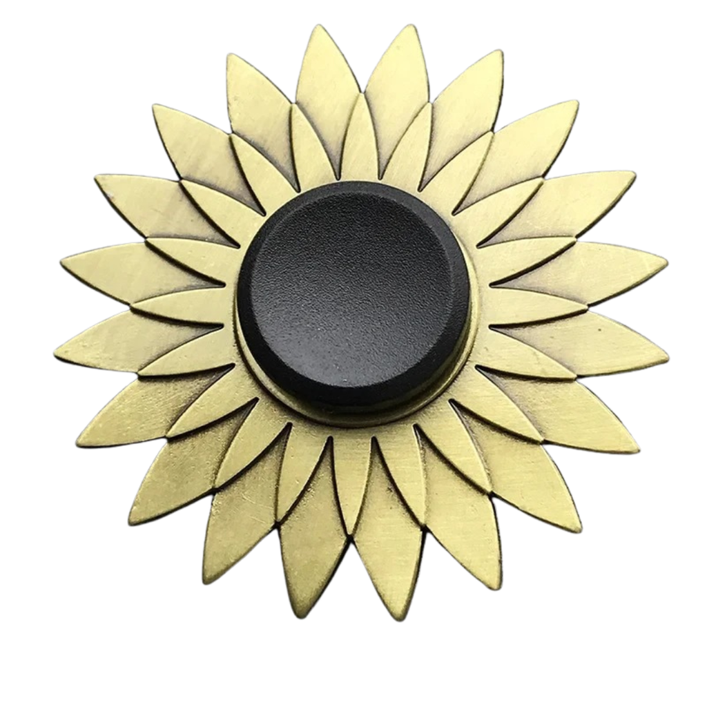 Spinner Metálico Bronze Antiestresse