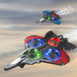 Drone de Combate RC Espuma com Luzes LED