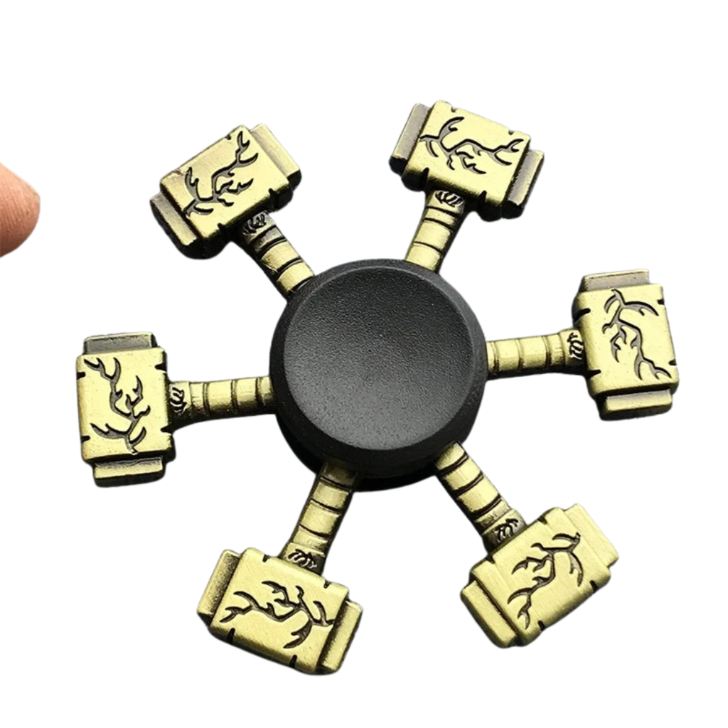 Spinner Metálico Bronze Antiestresse