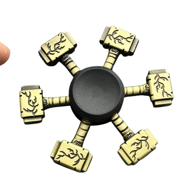 Spinner Metálico Bronze Antiestresse