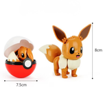 Pokébola Surpresa com Mini Pokémon Colecionável