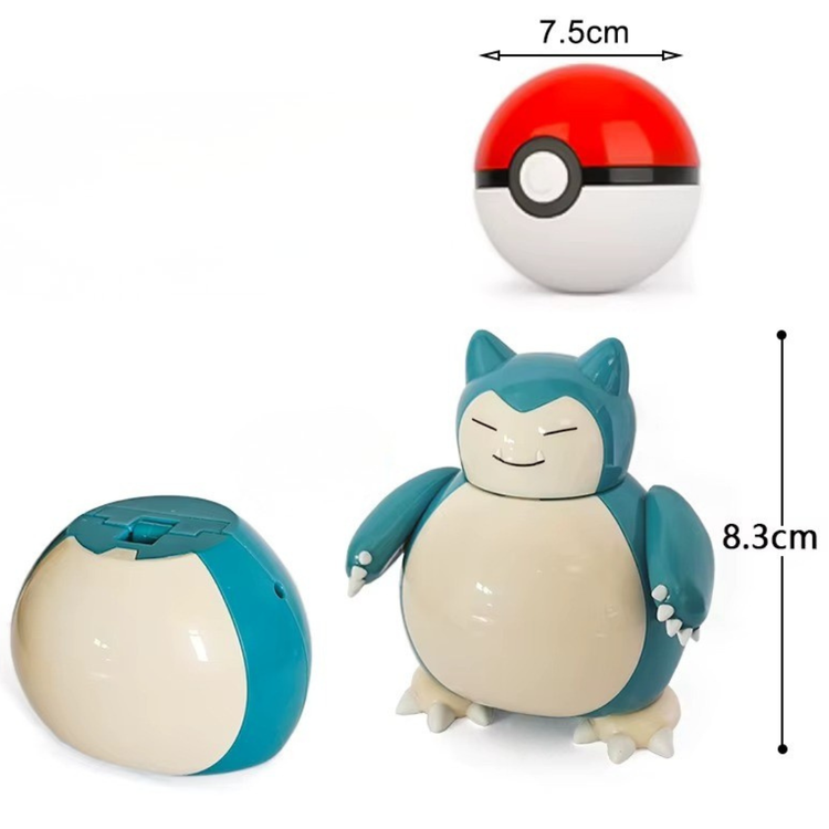 Pokébola Surpresa com Mini Pokémon Colecionável