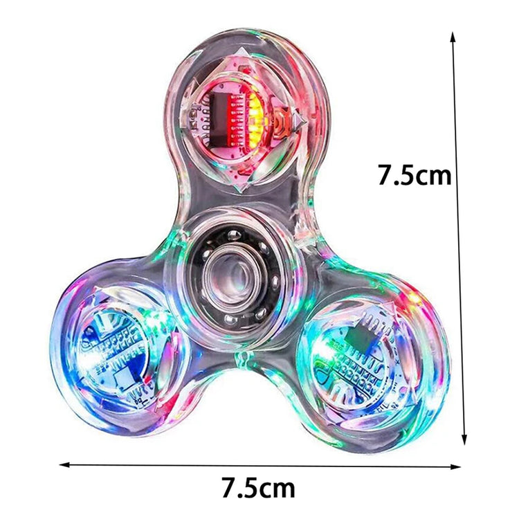 Fidget-Spinner com LED Antiestresse